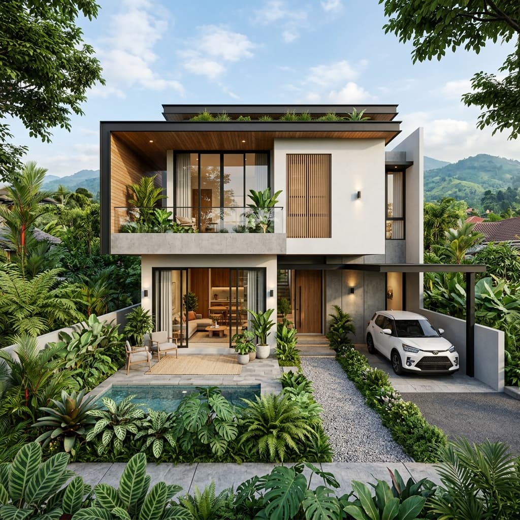 PT Hunivest Graha Mahakarya Modern Architecture Project